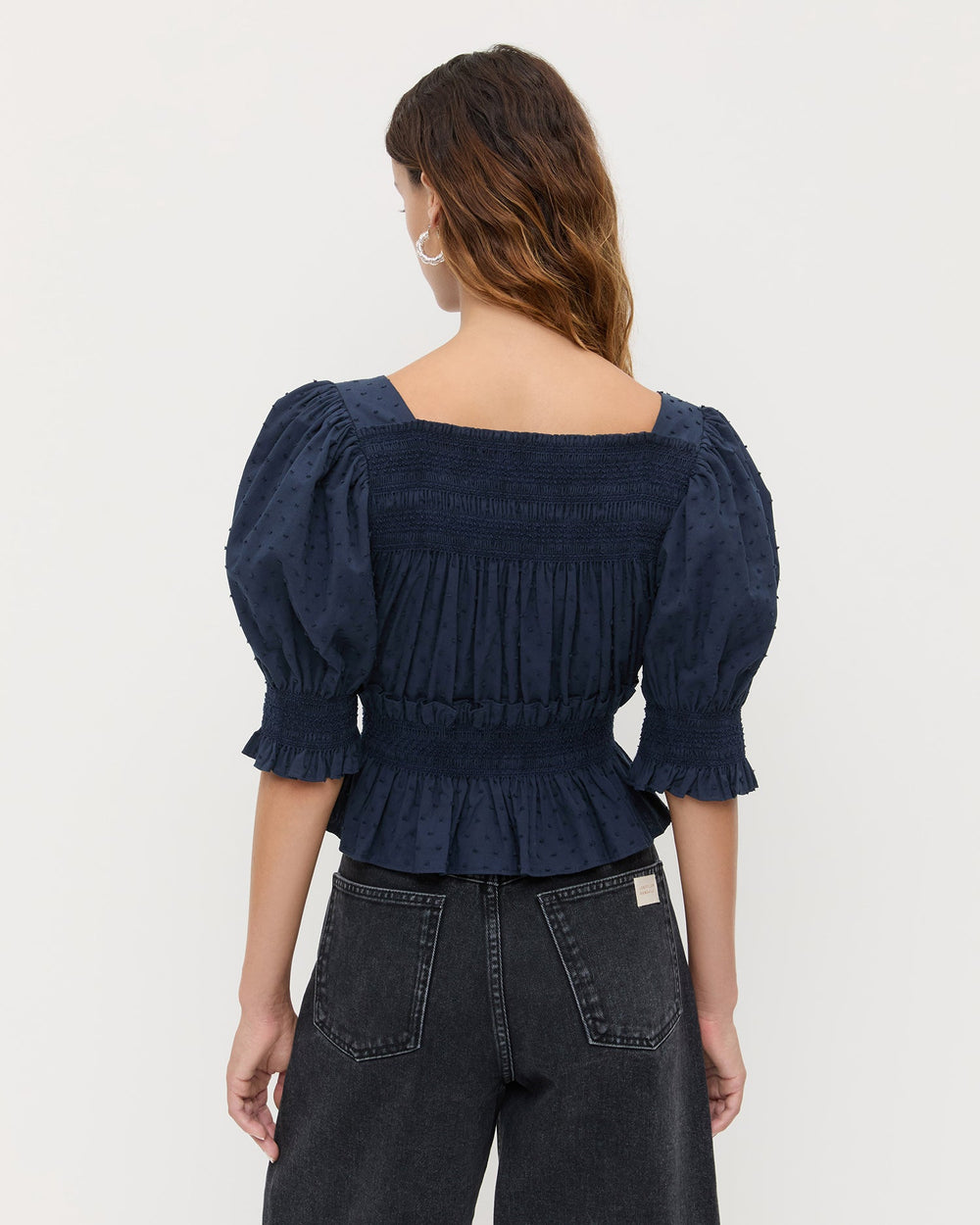 Loeffler Randall Women / Nicola Smocked Blouse