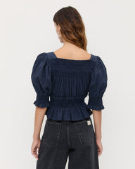 Loeffler Randall Women / Nicola Smocked Blouse