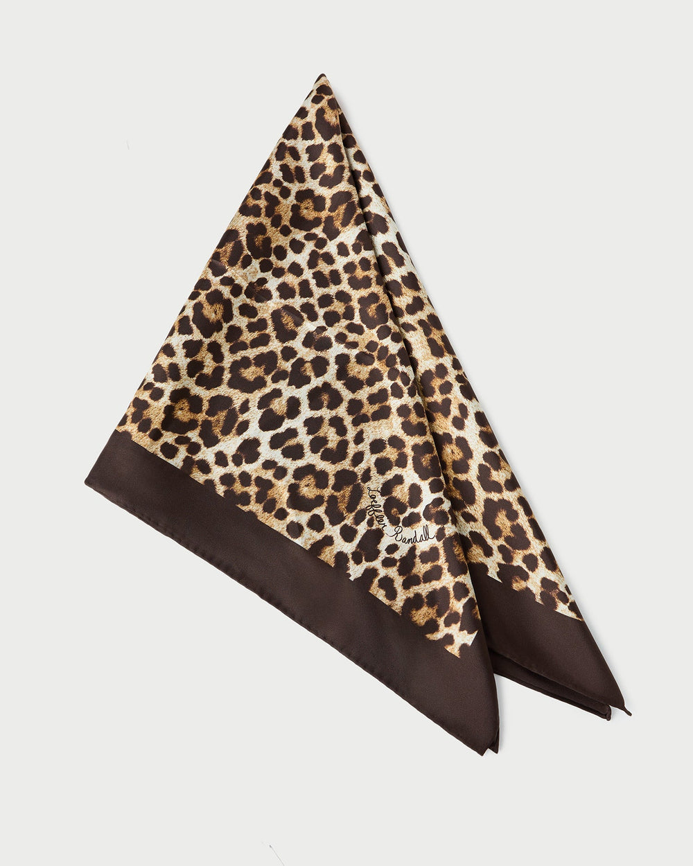 Loeffler Randall Women / Beverly Leopard Silk Scarf