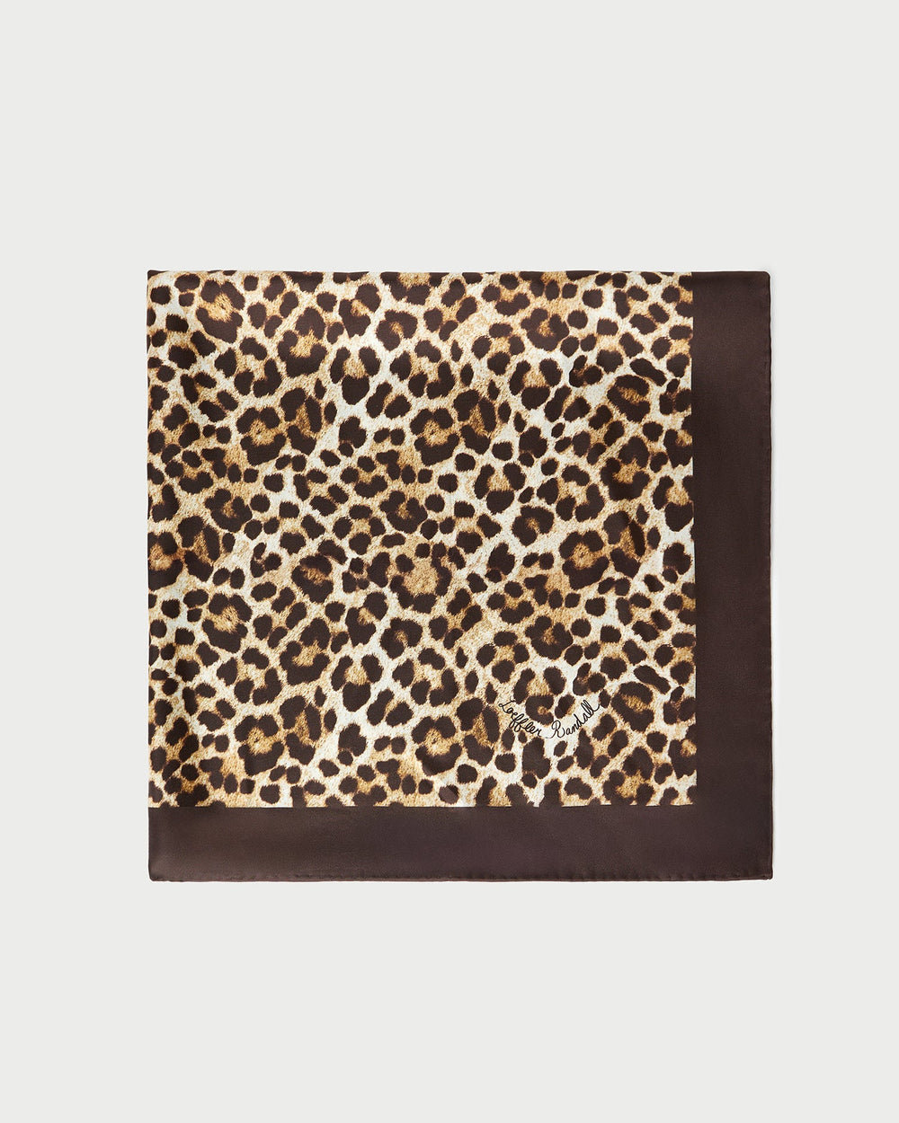 Loeffler Randall Women / Beverly Leopard Silk Scarf