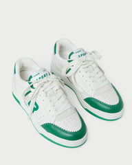 Loeffler Randall Women / Topspin Cream/Green Court Sneaker