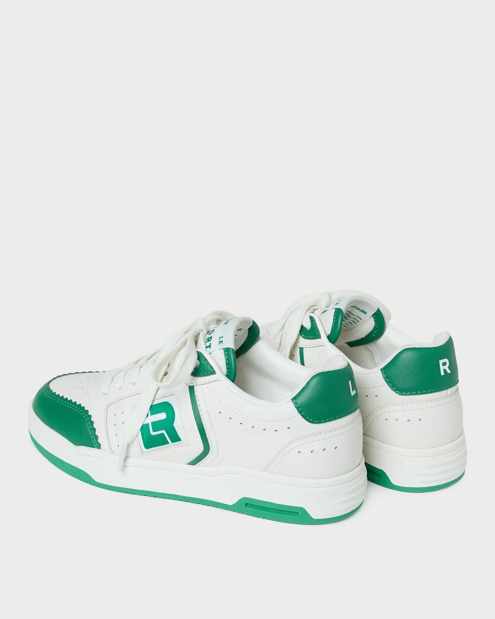 Loeffler Randall Women / Topspin Cream/Green Court Sneaker