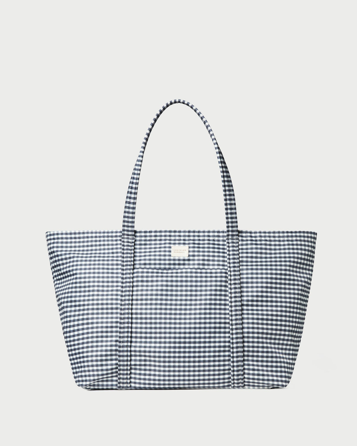 Loeffler Randall Women / Dina Black/White Gingham Travel Tote