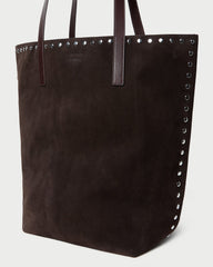 Loeffler Randall Women / Walker Brown/Silver Suede Tote