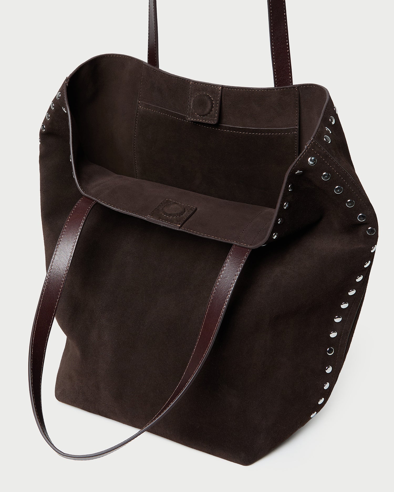 Loeffler Randall Women / Walker Brown/Silver Suede Tote