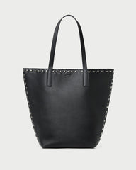 Loeffler Randall Women / Walker Black/Silver Leather Tote