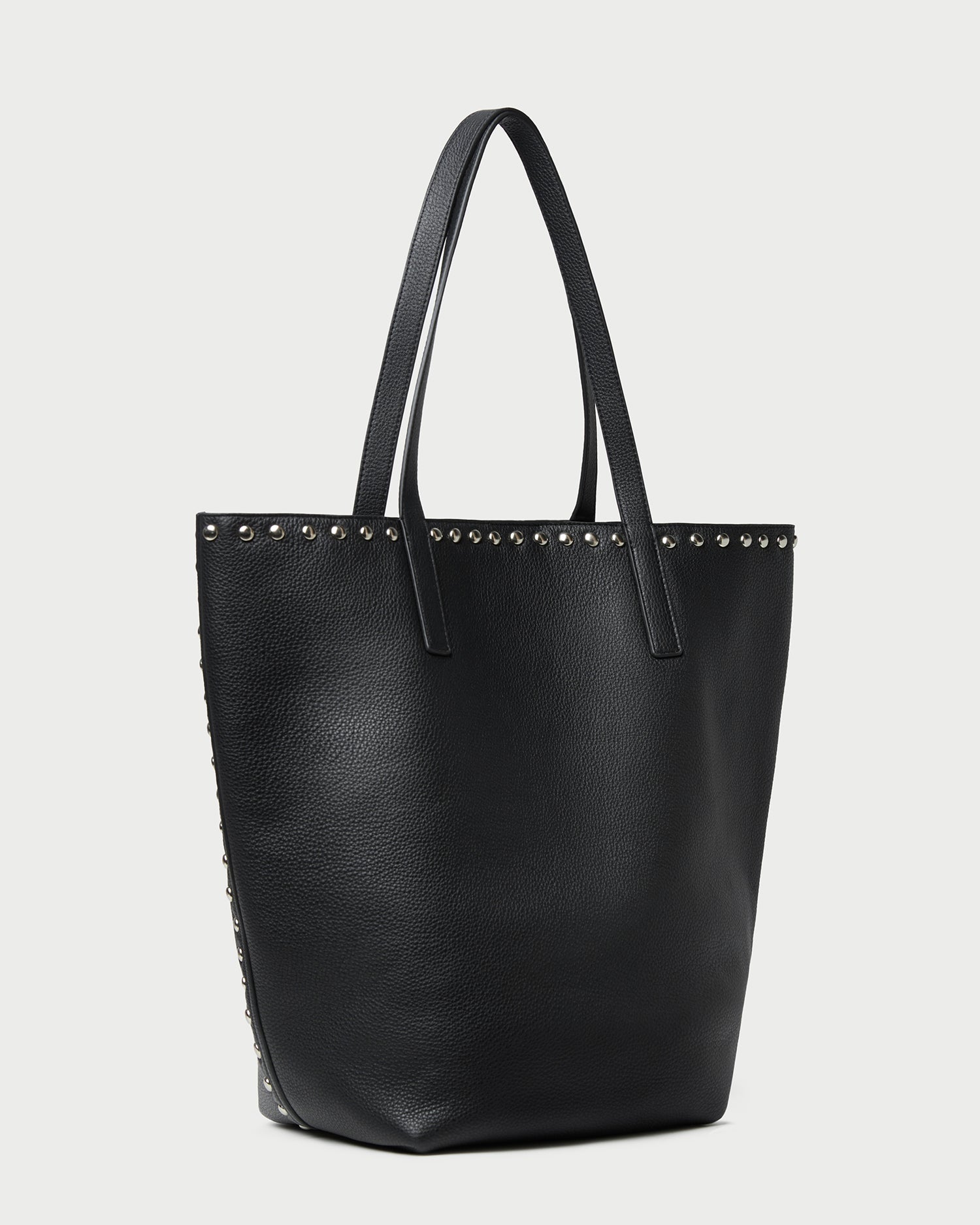 Loeffler Randall Women / Walker Black/Silver Leather Tote