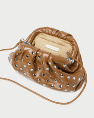 Loeffler Randall Women / Bailey Safari/Silver Leather Dome Clutch