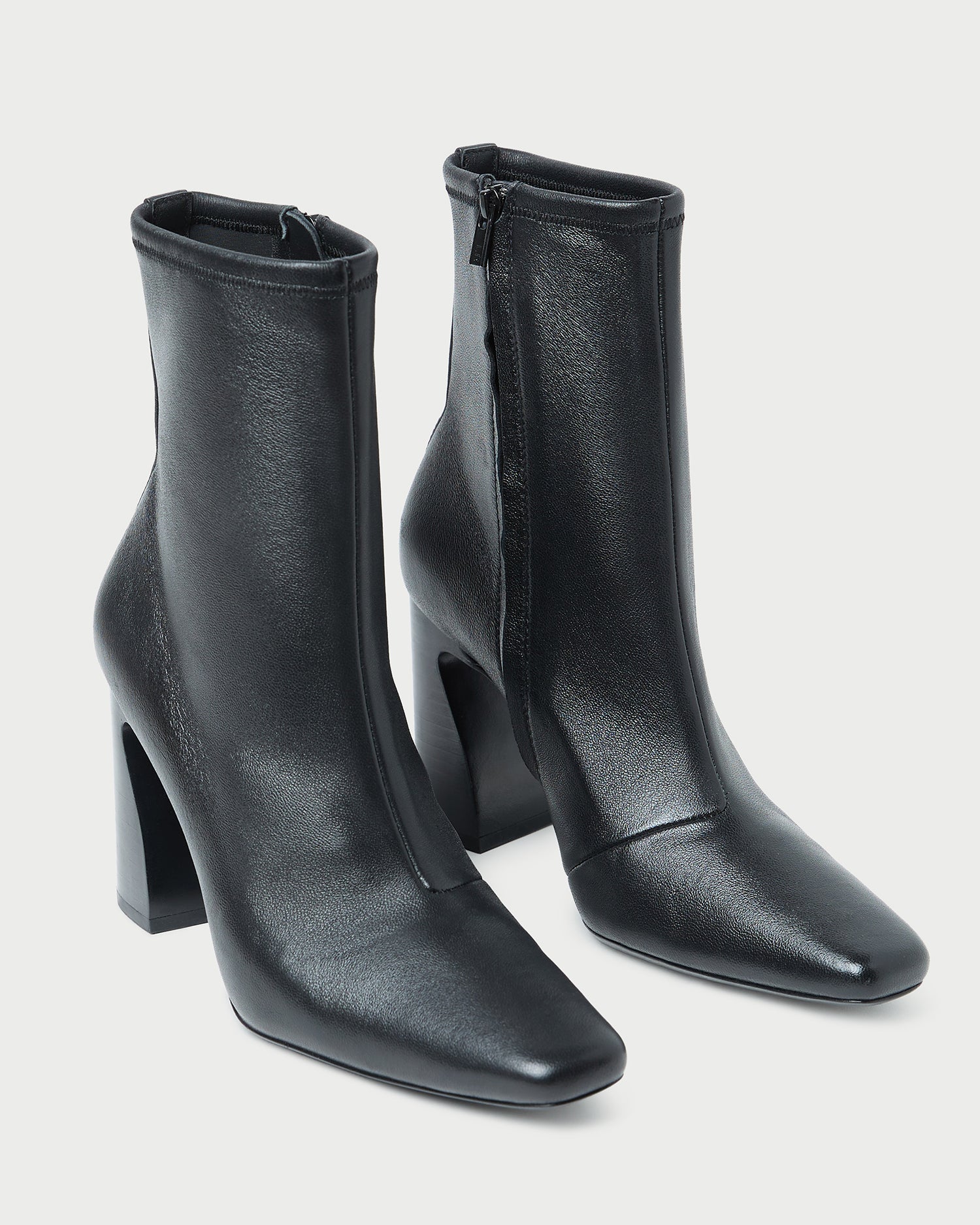 Loeffler Randall Women / Chloe Black Leather Ankle Boot