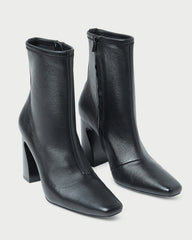 Loeffler Randall Women / Chloe Black Leather Ankle Boot