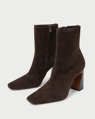 Loeffler Randall Women / Chloe Brown Suede Ankle Boot