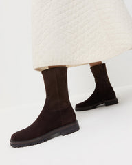 Loeffler Randall Women / Danny Brown Suede Lug Boot