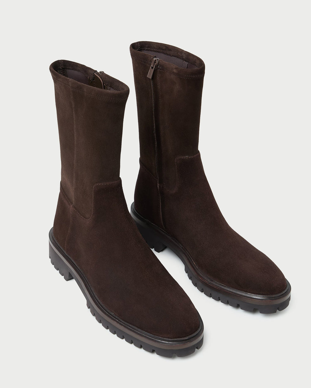 Loeffler Randall Women / Danny Brown Suede Lug Boot