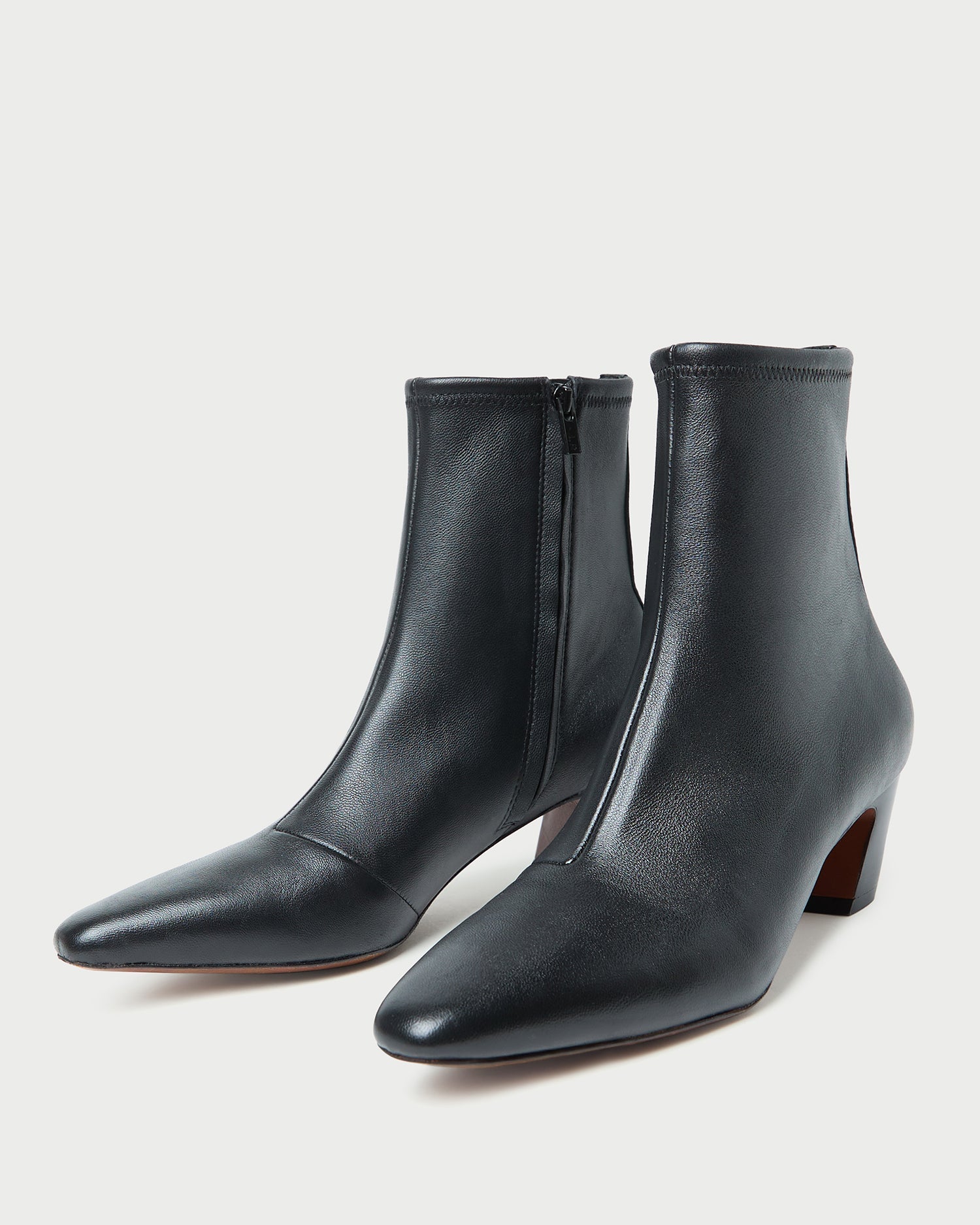 Loeffler Randall Women / Doria Black Leather Ankle Boot