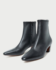 Loeffler Randall Women / Doria Black Leather Ankle Boot