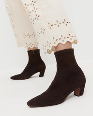 Loeffler Randall Women / Doria Brown Suede Ankle Boot