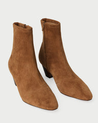 Loeffler Randall Women / Doria Cacao Suede Ankle Boot
