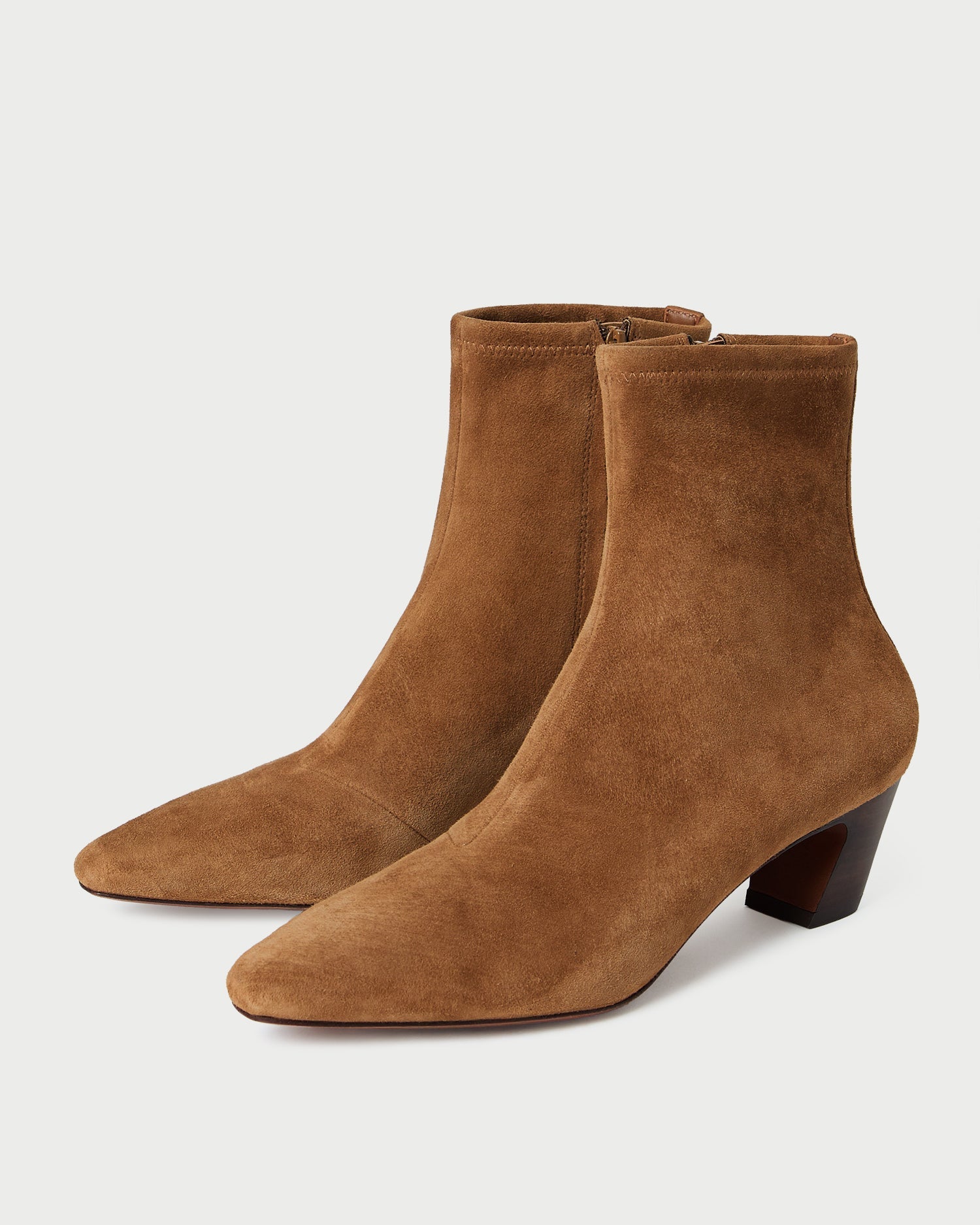 Loeffler Randall Women / Doria Cacao Suede Ankle Boot