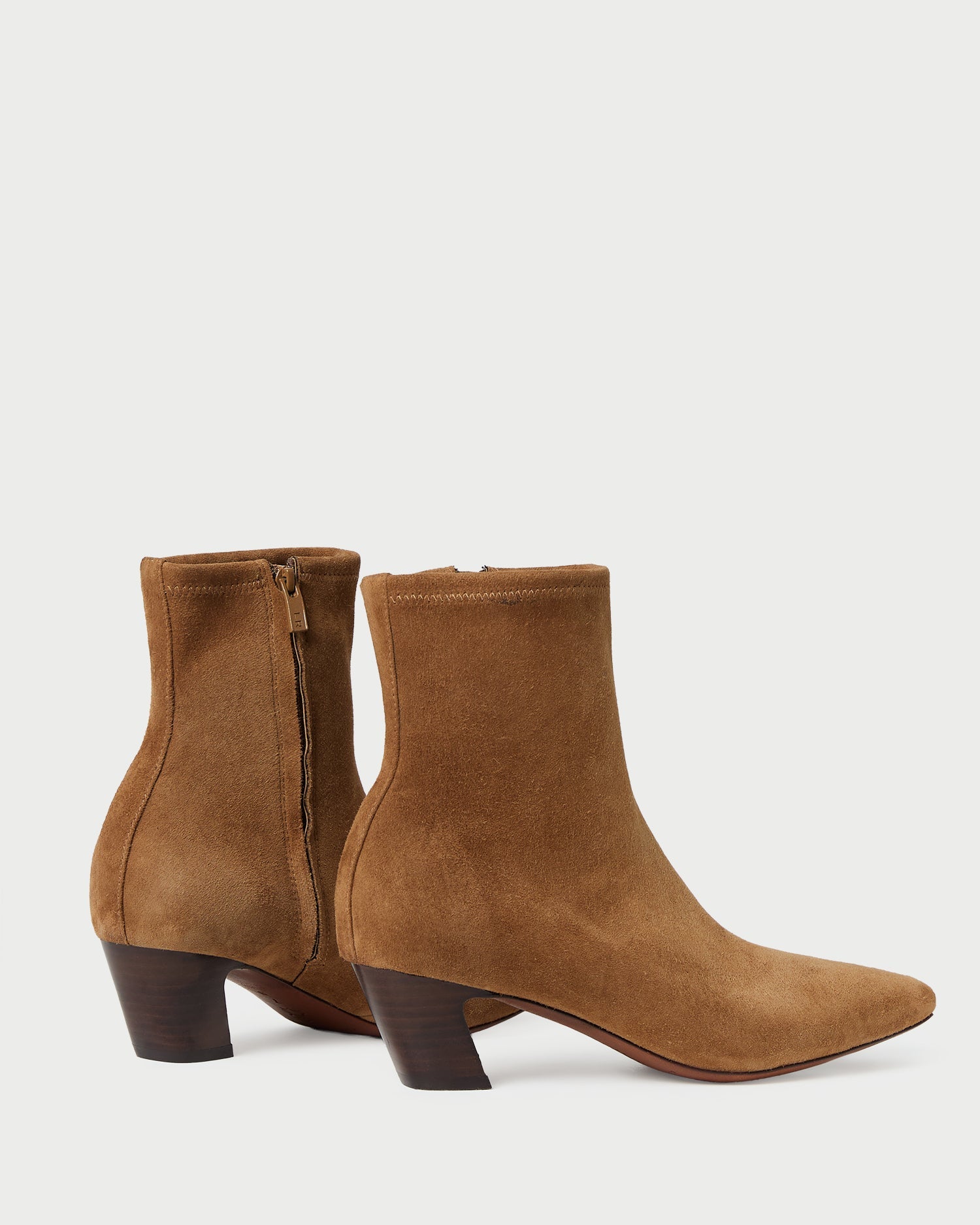 Loeffler Randall Women / Doria Cacao Suede Ankle Boot