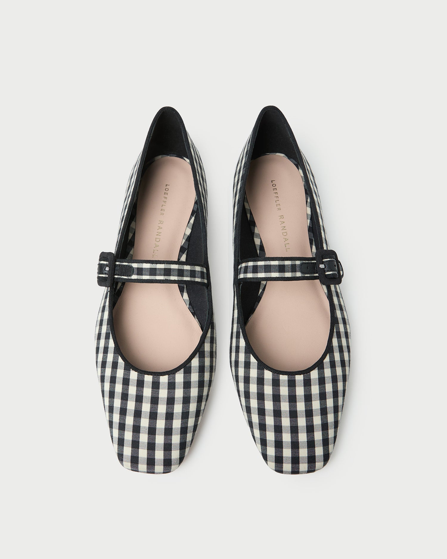 Loeffler Randall Women / Ginger Black/White Gingham Mary Jane