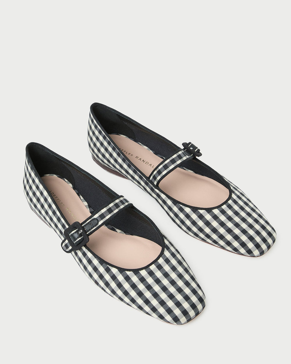 Loeffler Randall Women / Ginger Black/White Gingham Mary Jane