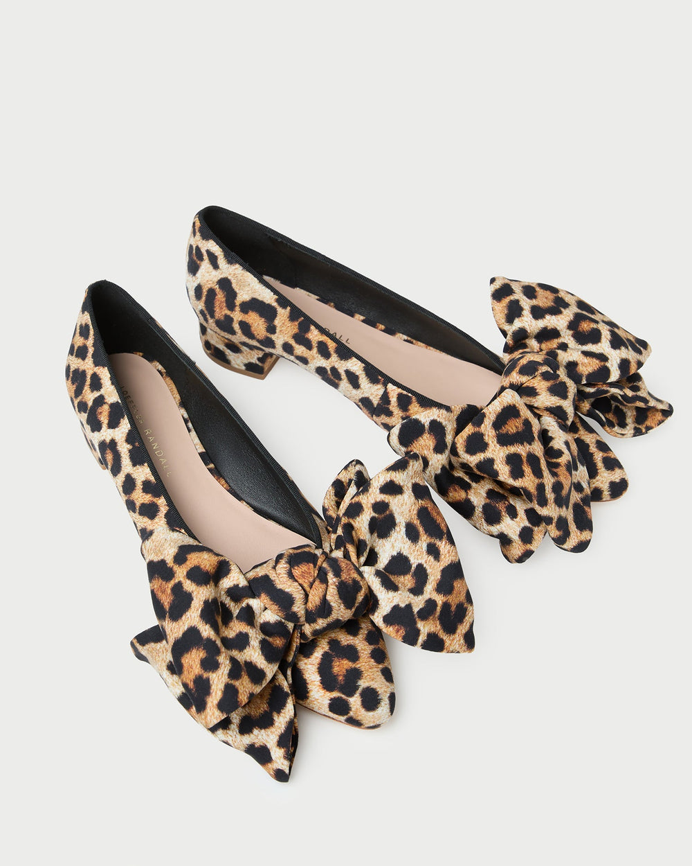 Loeffler Randall Women / Noa Leopard Jersey Bow Flat