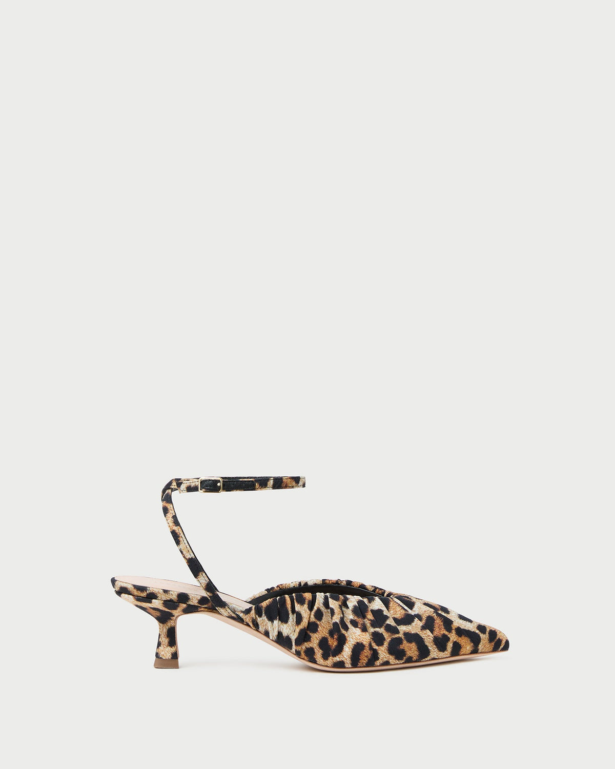 Loeffler Randall Women / Rio Leopard Jersey Kitten Heel