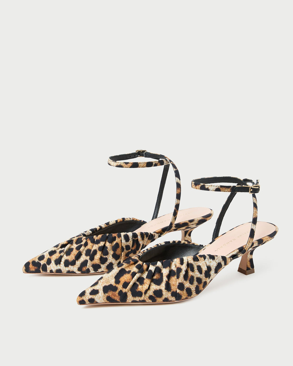 Loeffler Randall Women / Rio Leopard Jersey Kitten Heel
