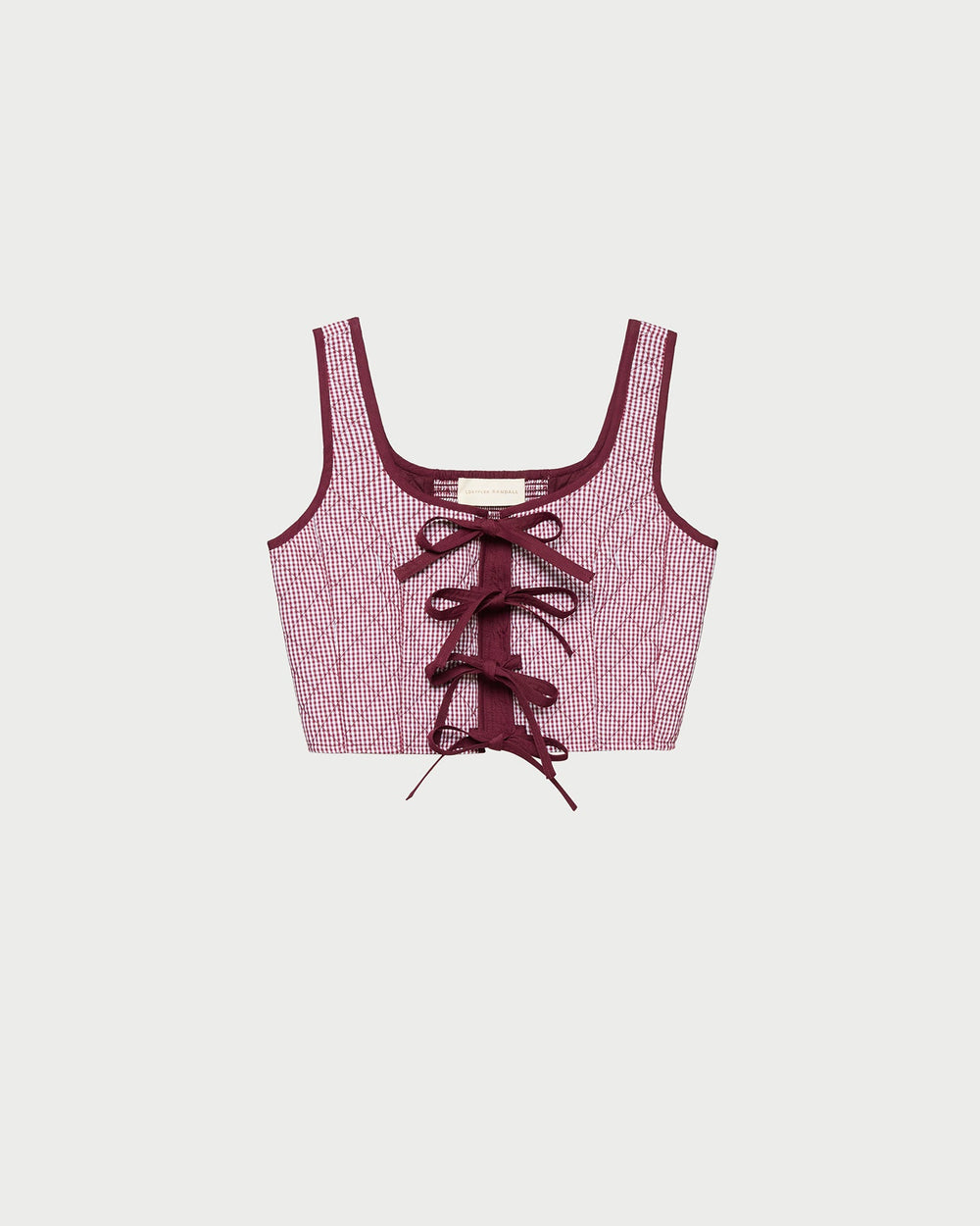 Loeffler Randall Women / Callista Tie-Front Vest