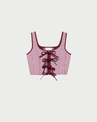 Loeffler Randall Women / Callista Tie-Front Vest
