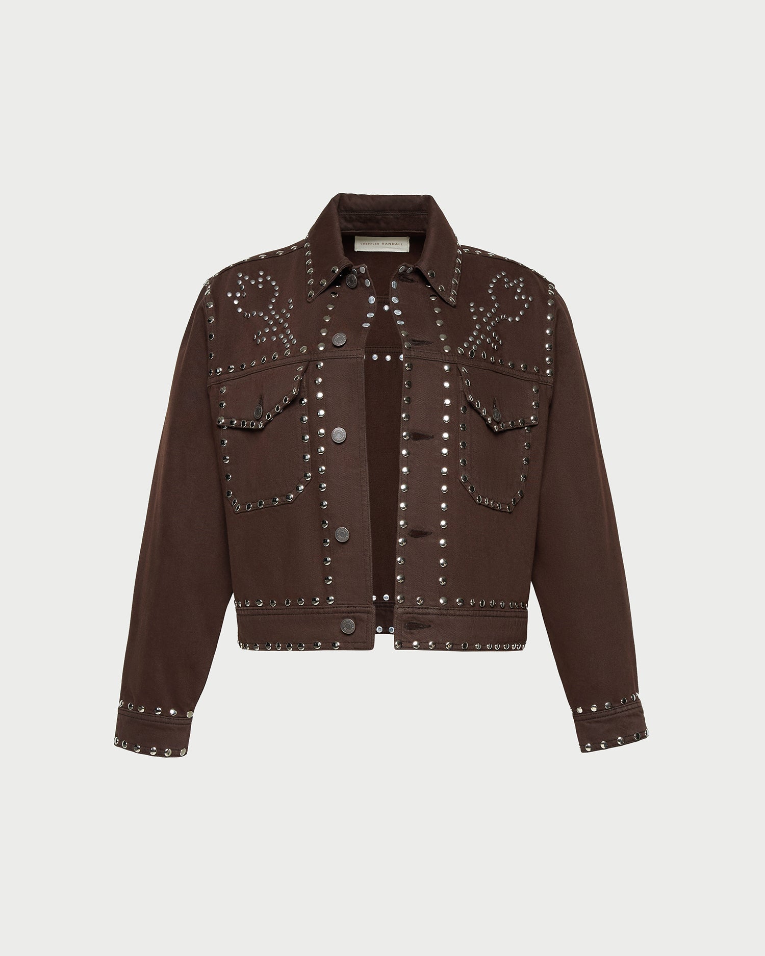 Loeffler Randall Women / Elijah Studded Denim Jacket