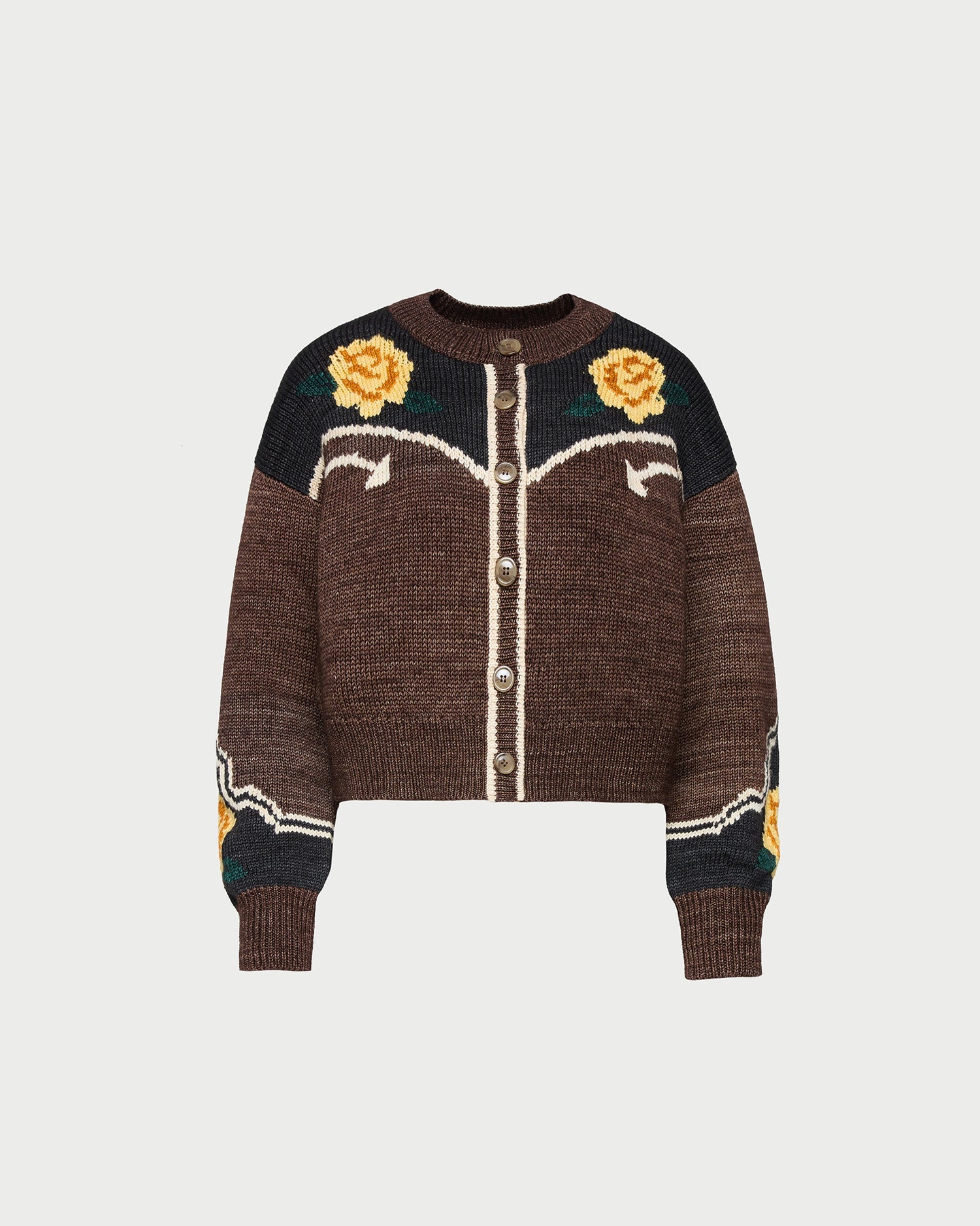 Loeffler Randall Women / Linda Intarsia Cardigan