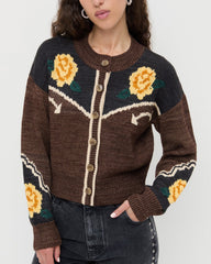 Loeffler Randall Women / Linda Intarsia Cardigan
