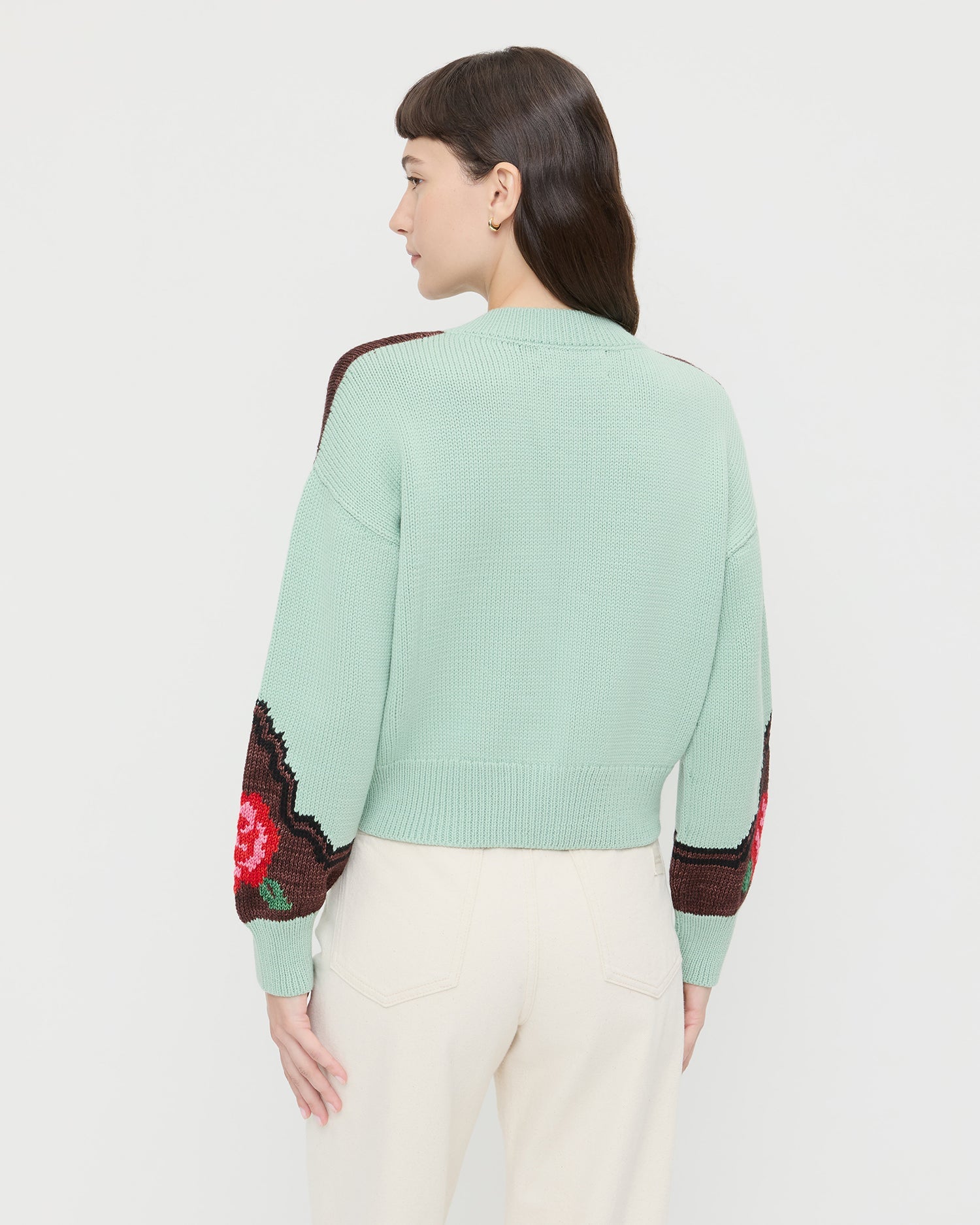 Loeffler Randall Women / Linda Intarsia Cardigan