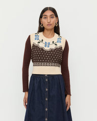 Loeffler Randall Women / Heather Sweater Vest