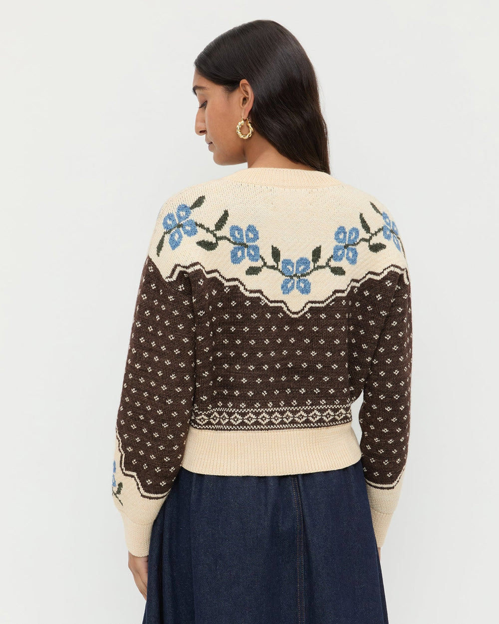 Loeffler Randall Women / Idris Intarsia Cardigan