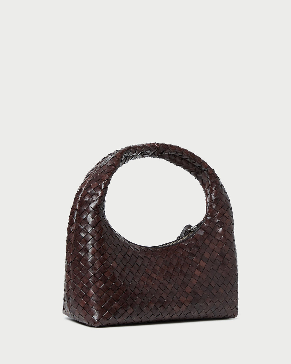 Loeffler Randall Women / Mercer Chocolate Woven Shoulder Bag