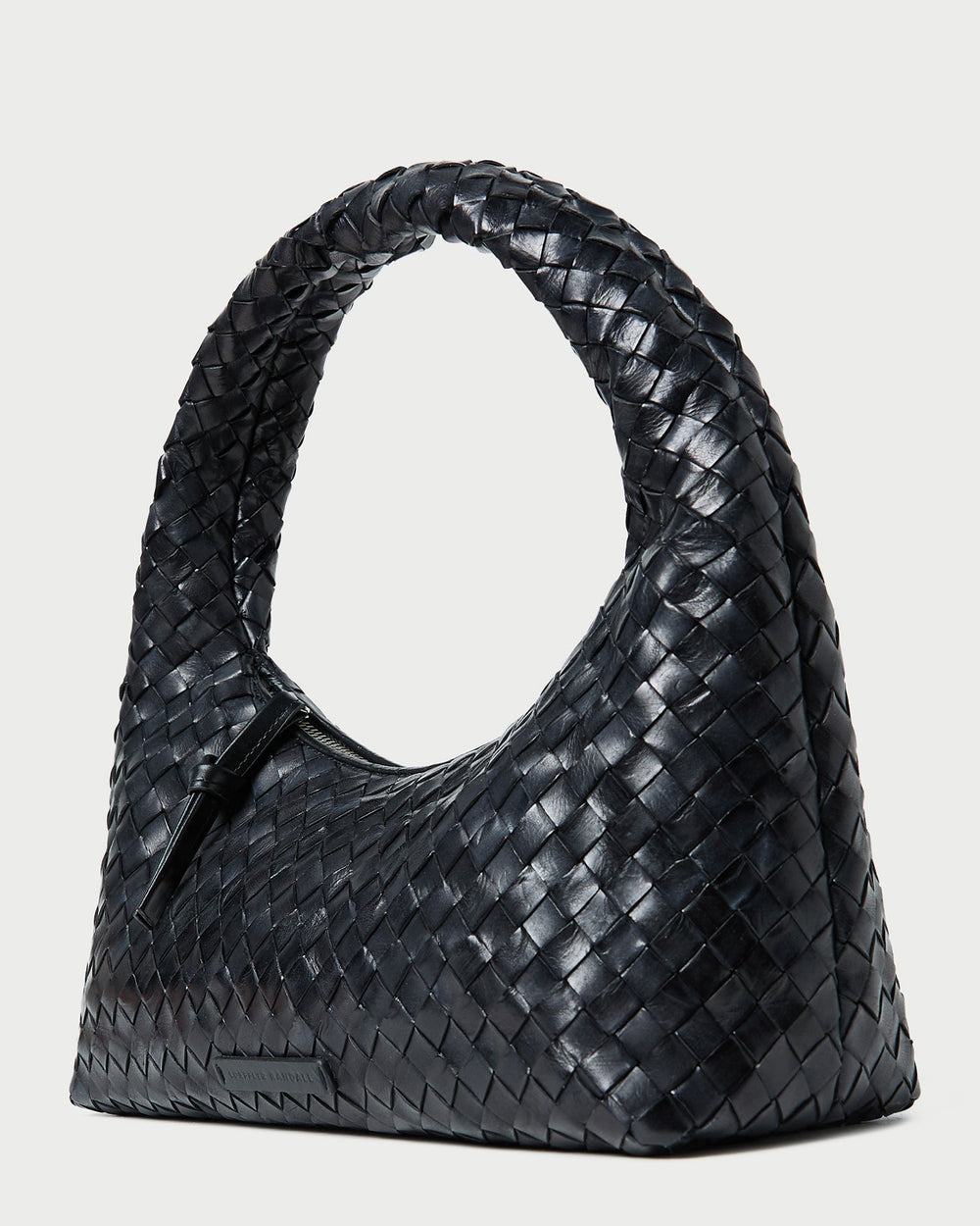 Loeffler Randall Women / Mercer Black Woven Shoulder Bag