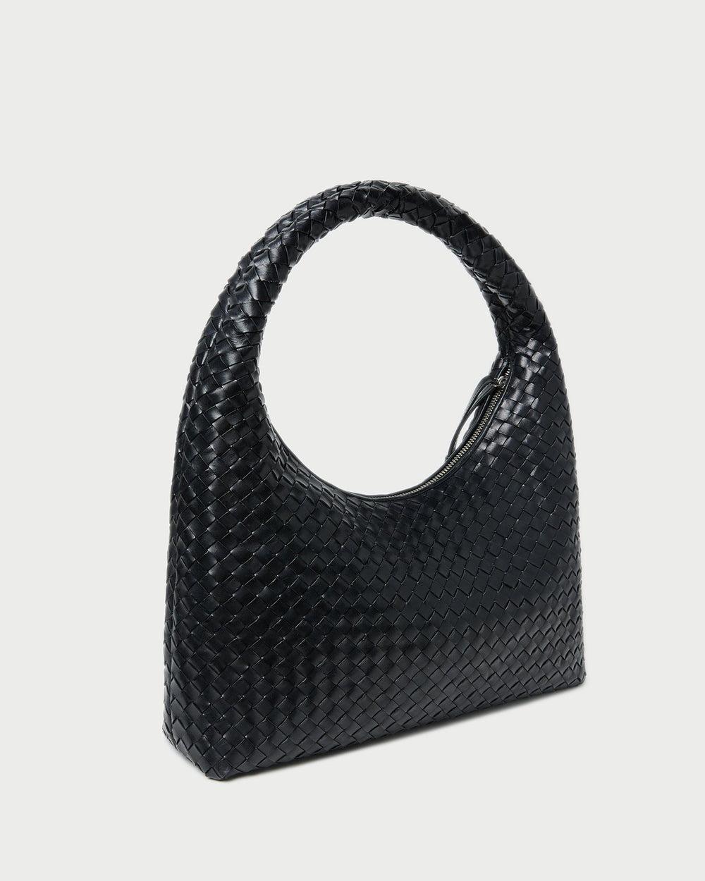 Loeffler Randall Women / Willow Black Woven Hobo Bag