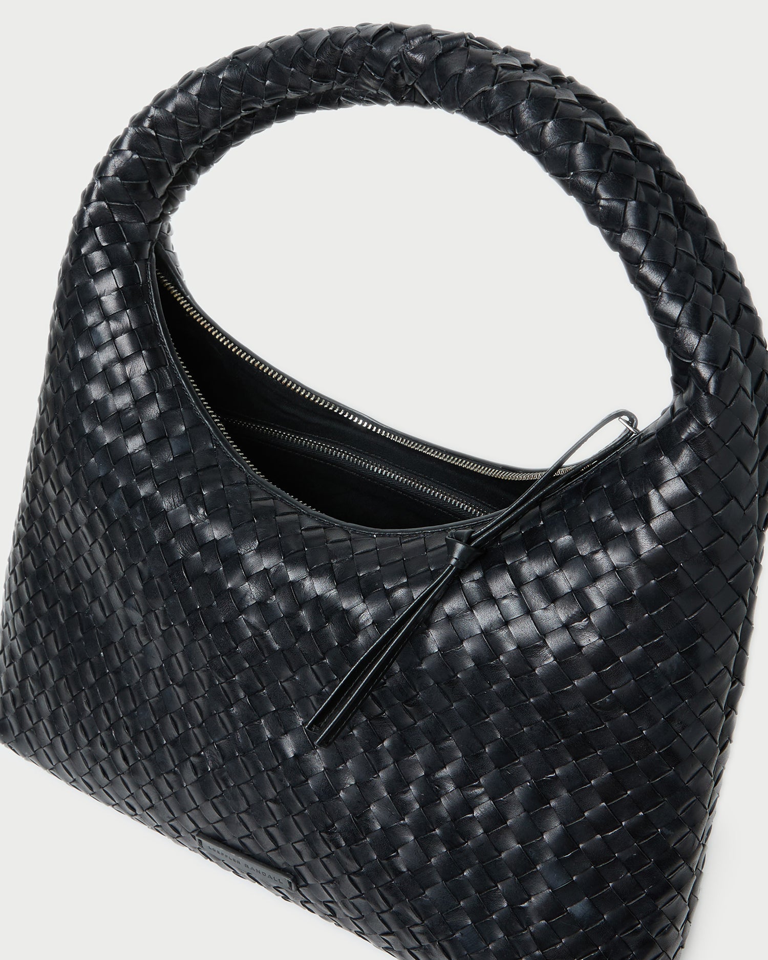 Loeffler Randall Women / Willow Black Woven Hobo Bag