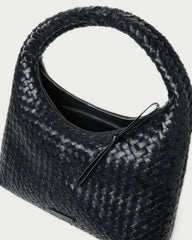Loeffler Randall Women / Willow Black Woven Hobo Bag
