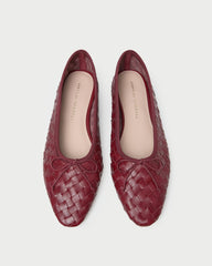 Loeffler Randall Women / Landry Wine Woven Ballet Flat