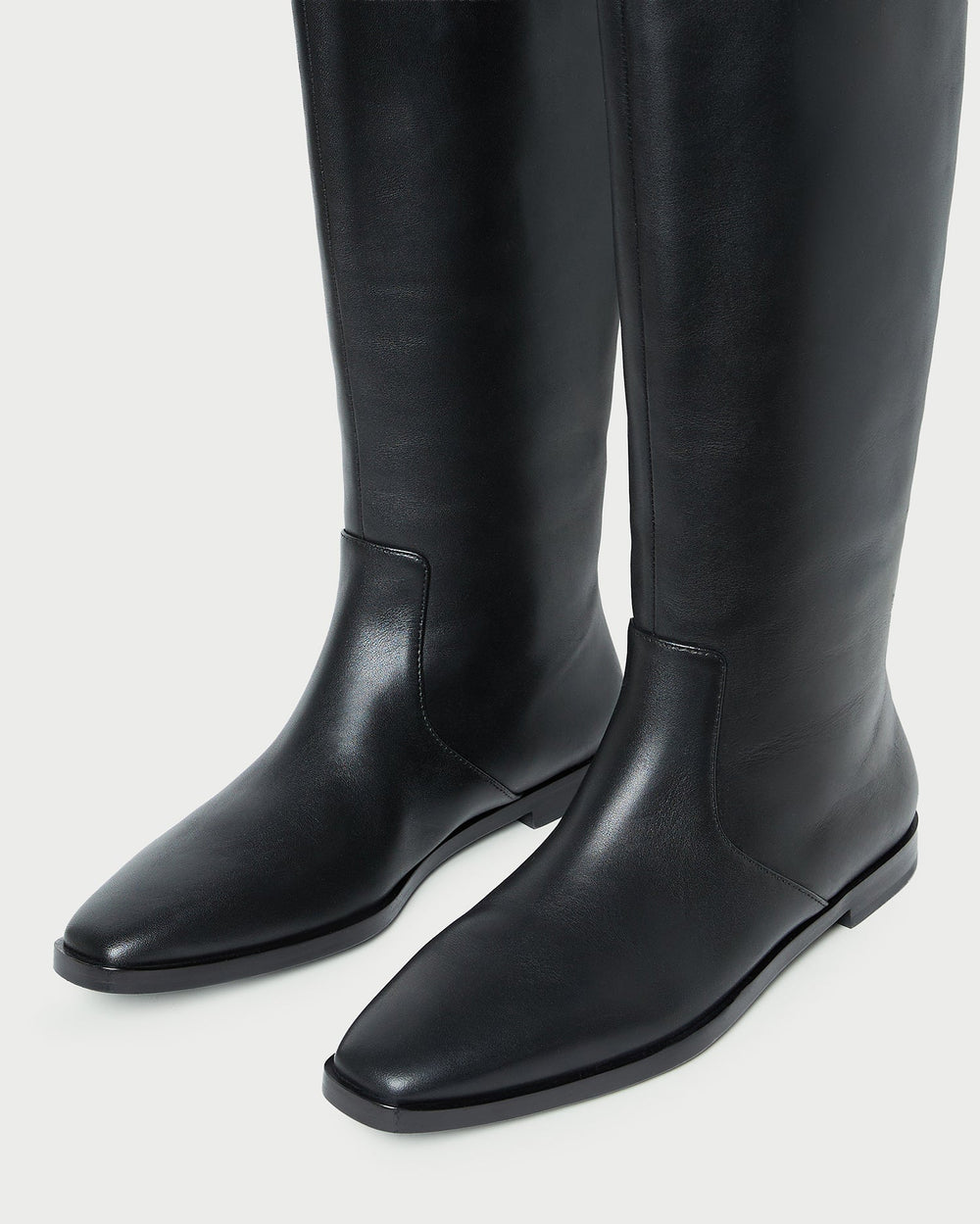 Loeffler Randall Women / Tilly Black Leather Tall Boot