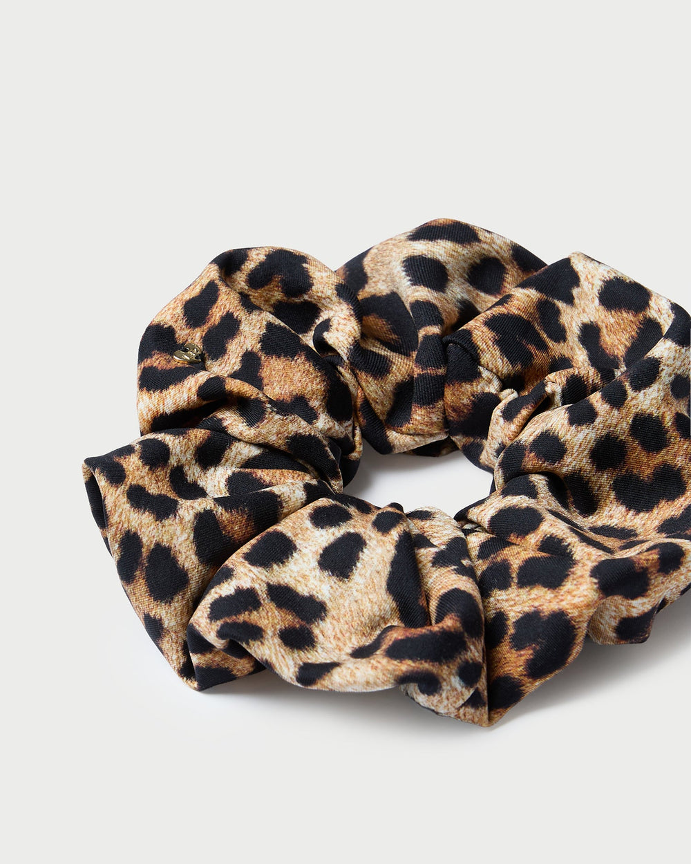 Loeffler Randall Women / Astrid Leopard Jersey Scrunchie