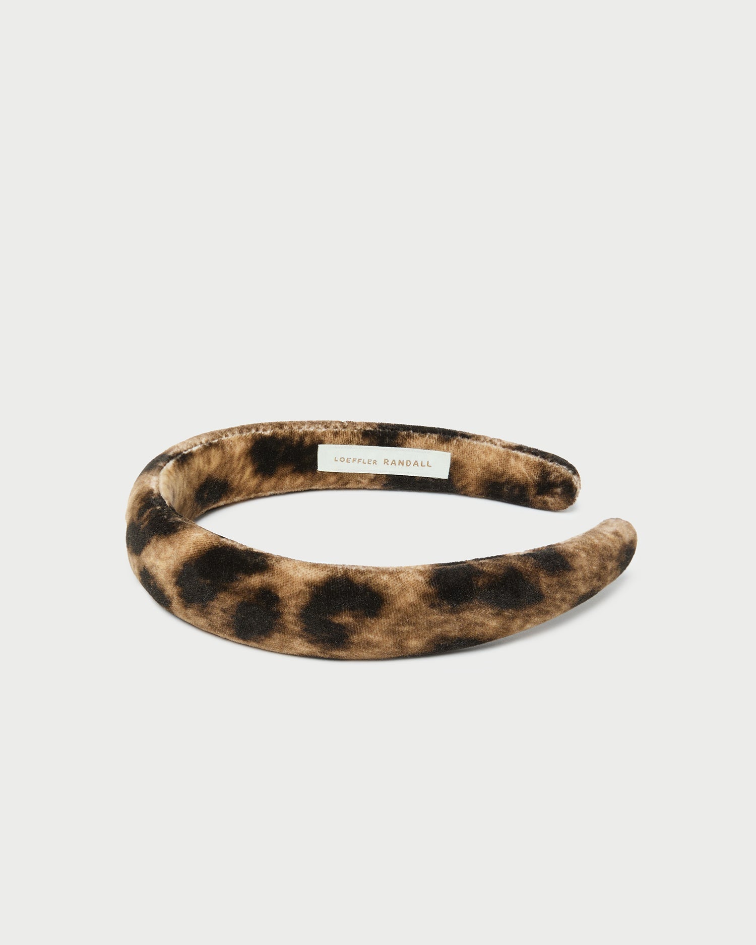 Loeffler Randall Women / Marina Leopard Puffy Headband