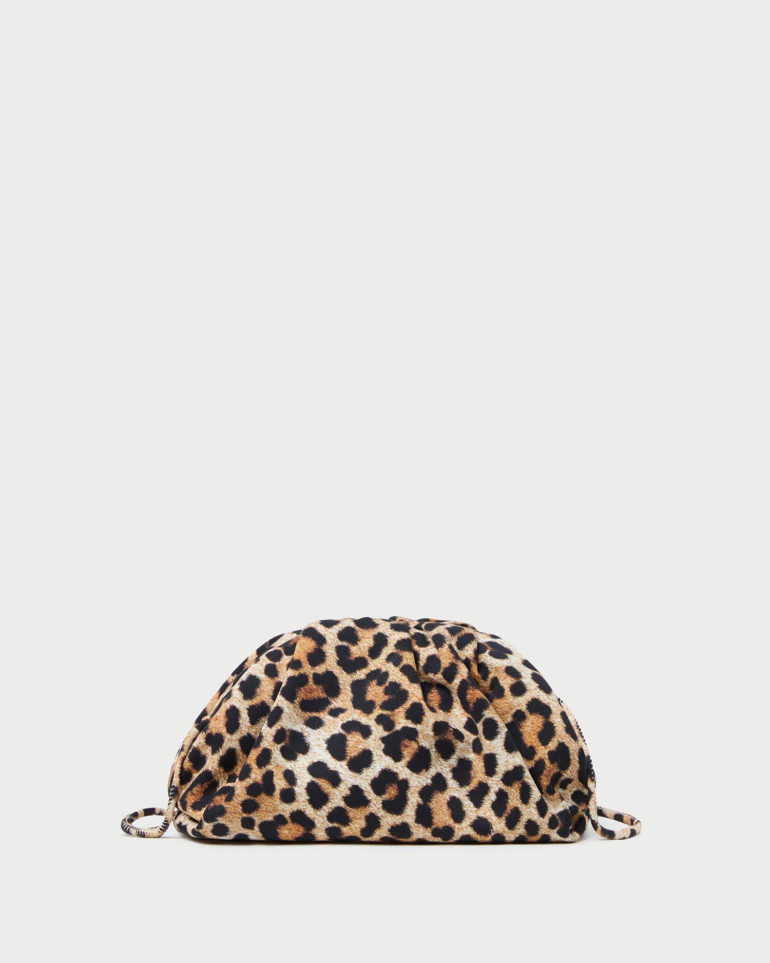 Loeffler Randall Women / Bailey Leopard Jersey Dome Clutch