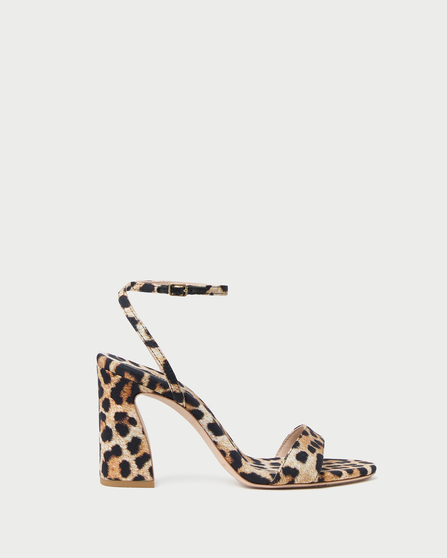Loeffler Randall Women / Malia Leopard Curved-Heel Sandal