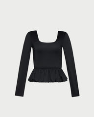 Loeffler Randall Women / Posie Peplum Top